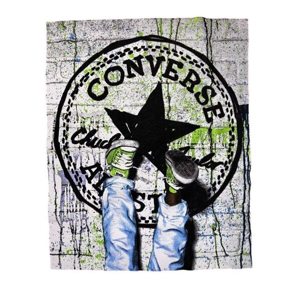 Converse Girls Graphic Pink T-Shirts Size XLarge XL (NWT) - Picture 2 of 4